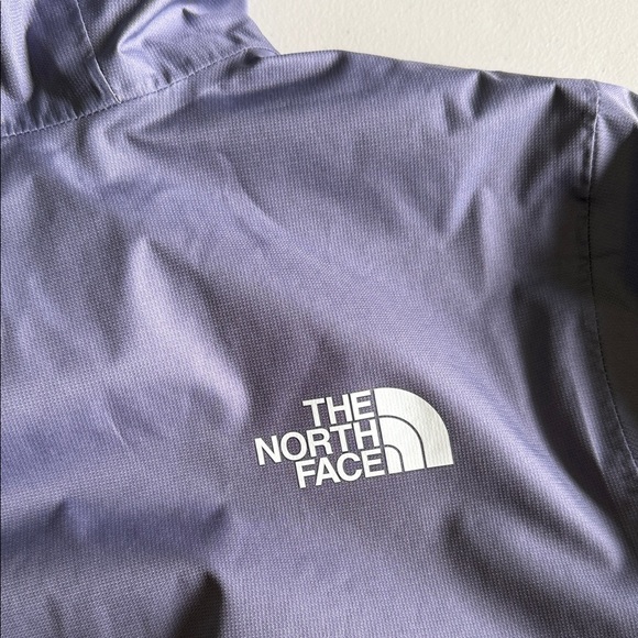 The North Face Girls Hooded Nylon Jacket Purple Fleece and Sherpa Lined - Picture 3 of 16